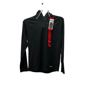 Women's Training Hoodie, Fila M,L,L,Black, NWT